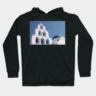 Bells. Pyrgos, Santorini, Greece Hoodie